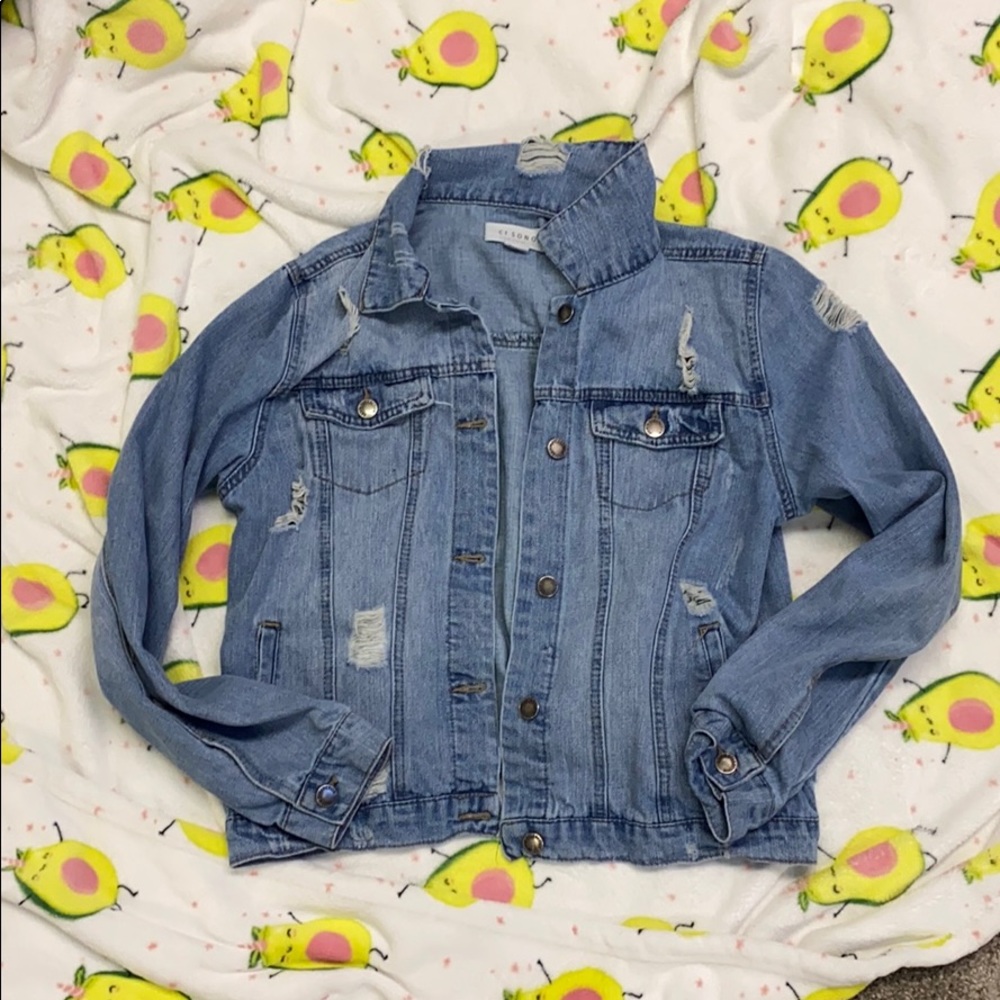 Very trendy denim jacket